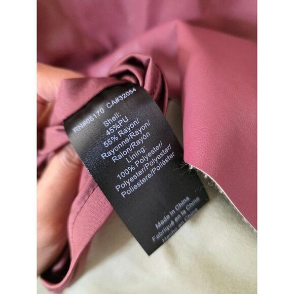 Hutch Square-Neck Faux Leather Dress 12 - Picture 6 of 10